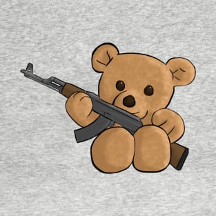 Bear with Gun T-Shirt